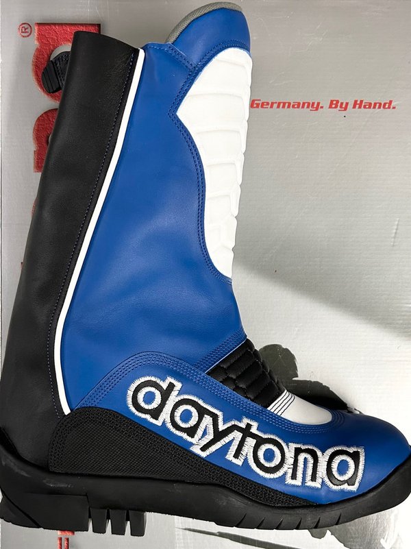 Daytona EVO SGP Outer Boots, sininen/musta/valkoinen, koko 44