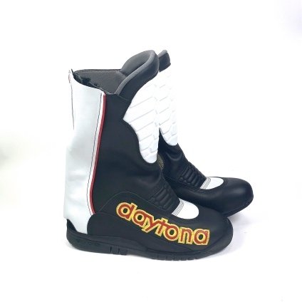 Daytona EVO SGP Outer Boot, musta/valkoinen/punainen/keltainen