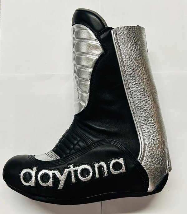 Daytona EVO SGP Outer Boot, musta/hopea, koko 41